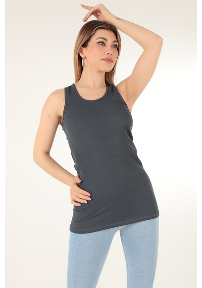 Gigotto Kadın Seamless Fitilli Atlet 001