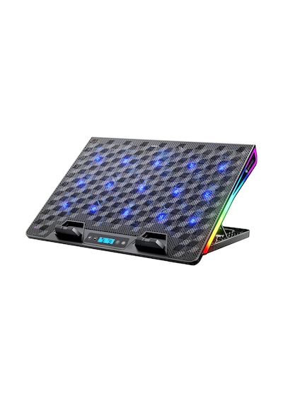 Shadow Cool Gt15 Rgb 15 Fanlı 10 Rgb Modlu 9-17.3'' Notebook Soğutucu Stand Laptop Soğutucu