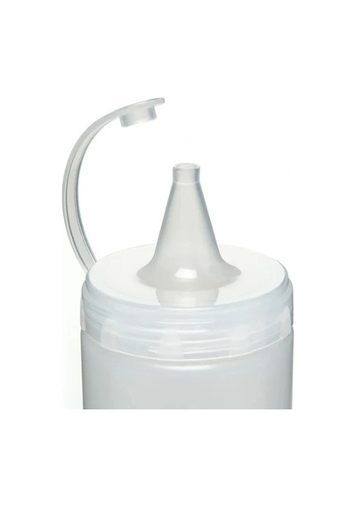 Hubrendy Çer Şeffaf Sos Şişesi - 1000ml Dev Boy 504512