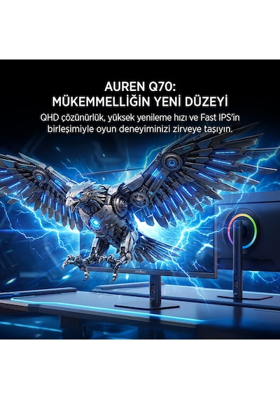 James Donkey Auren Q70 27'' 270hz 0.5ms Qhd 2k Fast Ips Rgb Pivot Gaming Monitör Ölü Piksel