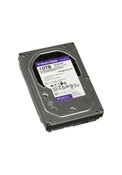 Wd Purple Wd102purp 3,5" 10tb 256mb, 7200 Rpm, 7/24 Güvenlik Hdd Türkiye Distribütörü Garantili