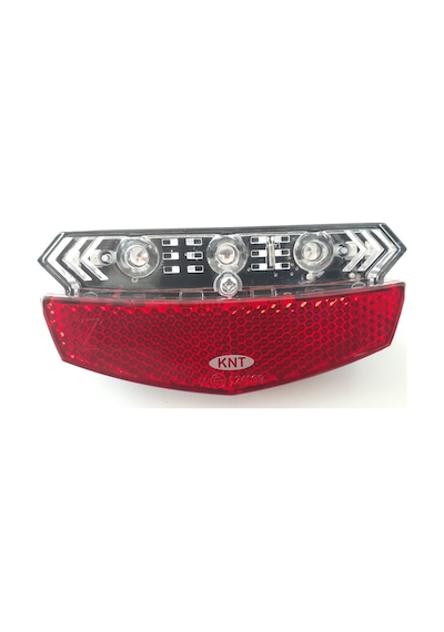 Bisiklet Arka Stop Sağ Sol Sinyal Lambası Led Xc-199 Pil Dahi Siyah
