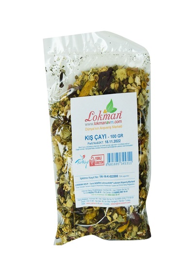Lokman Bitkisel Karışık Osmanlı Çayı Kış Çayı 100 G