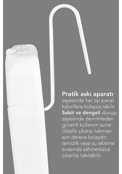 2 Adet Kalorifer Petek Suluğu - Oda Ortam Nemlendirici Petek Suluğu Beyaz Tr Diğer