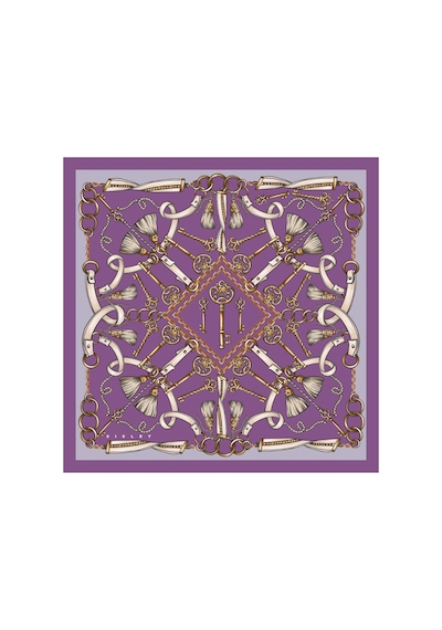 Sisley Flora Bandana/fular -2015-47 47 Mor