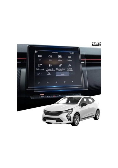 Renault Clio Evolution 2025 Navigasyon Ve Multimedya Uyumlu Nano Ekran Koruyucu