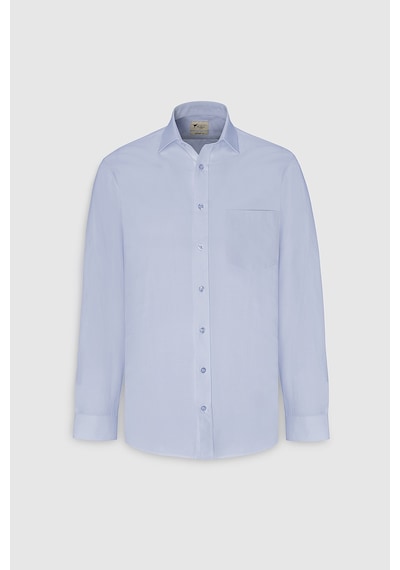 AC&Co / Altınyıldız Classics Erkek Acık Mavı Kolay Ütülenebilir Comfort Fit Geniş Kesim Klasik Yaka Gömlek Açık Mavi AC&Co / Altınyıldız Classics Erkek Acık Mavı Kolay Ütülenebilir Comfort Fit Geniş Kesim Klasik Yaka Gömlek Açık Mavi