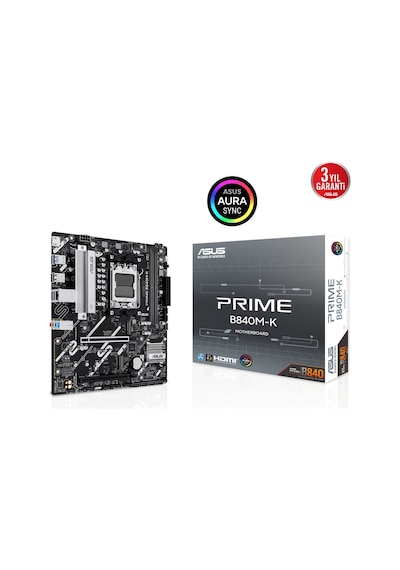 Asus Prıme B840m-k 2xddr5 Hdmı 2xm.2 Am5 Anakart