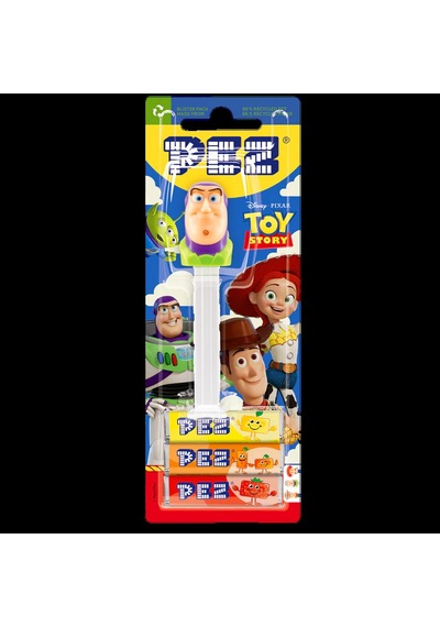 Pez Dispenser Toy Story Buzz Meyve Aromalı Şekerleme Makinesi Ve Şekerleme Yedekleri