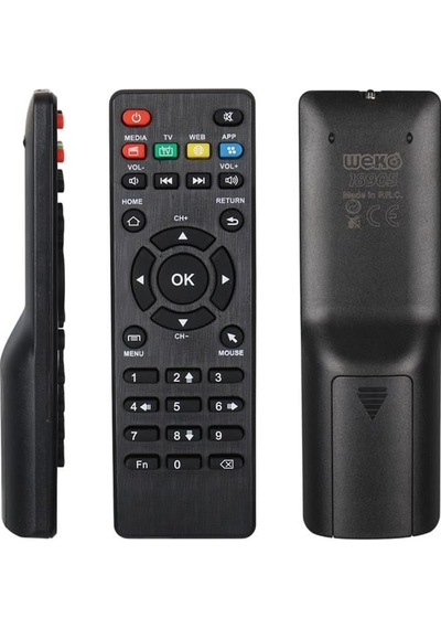 Hiremco 2 4k Android Box Uydu Kumandası