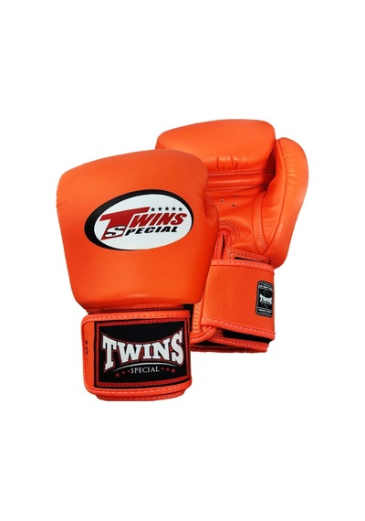Twins Bgvl3-or Turuncu Boks Eldiveni Deri Muay Thai Eldiveni Turuncu