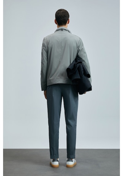 Lufian Plus Smart Erkek Chino Pantolon Slim Fit Yeşil Yeşil 111190339100600 Yeşil