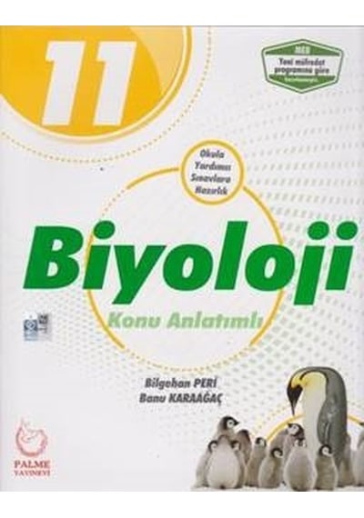 11.Sınıf Biyoloji Konu Anlatımlı - Banu Karaağaç -  Bilgehan Peri - Palme Yayınları
