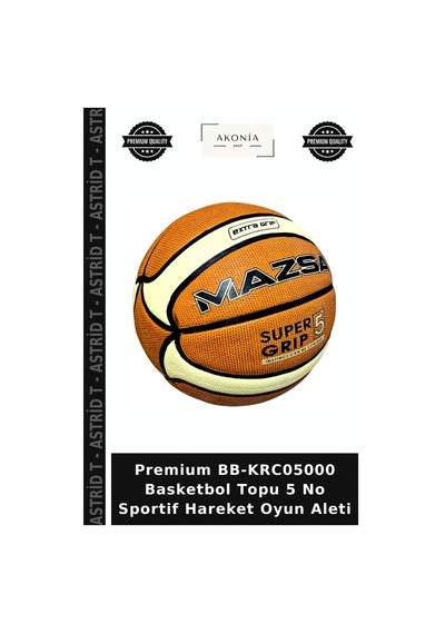 Premium Bb-krc05000 Basketbol Topu 5 No Sportif Hareket Oyun Aleti