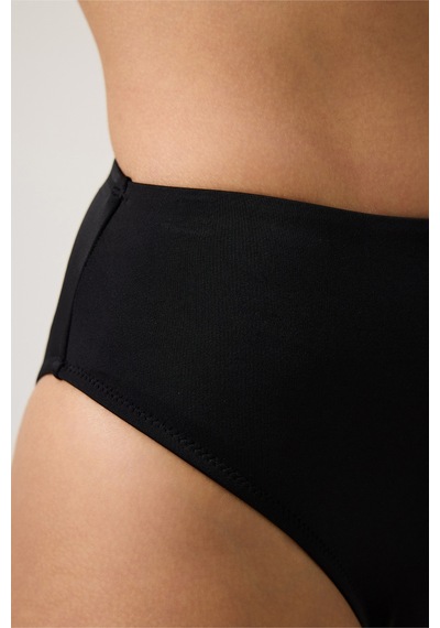 Los Ojos Siyah Yüksek Bel Bikini Altı Sporty Bottom Siyah