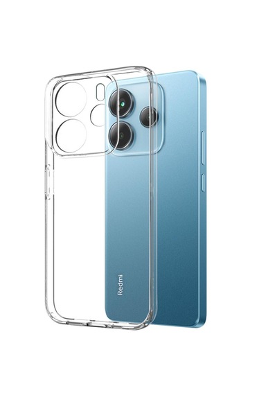Xiaomi Redmi Note 14 4g Şeffaf Kılıf / Cam Ekran Koruyucu Seti