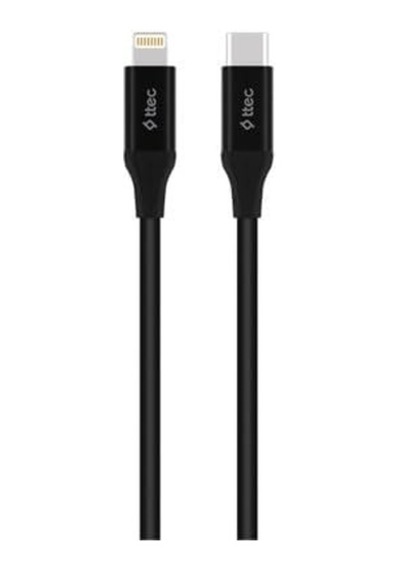 Ttec Type-c - Lightning Hızlı Şarj Kablosu 150cm-siyah Sku: Zeus8690010080844