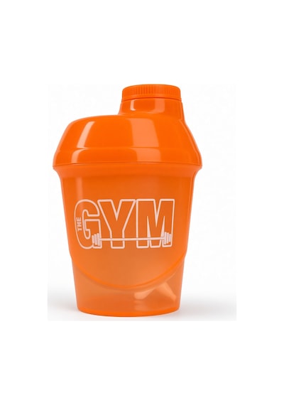 Gym Shaker 400 Ml Ölçekli Sızdırmaz Kapaklı Protein Shaker Turuncu