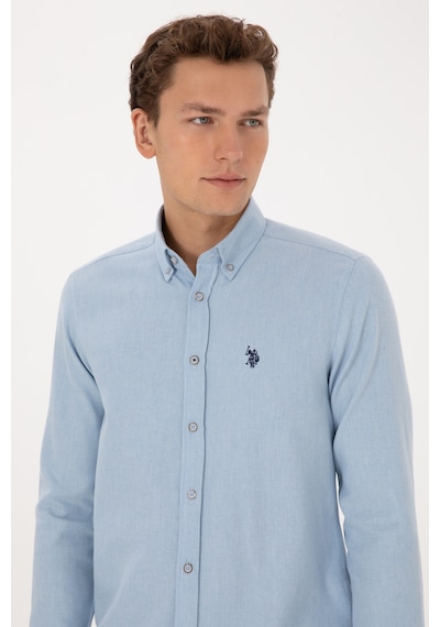 U.s. Polo Assn. Erkek Açık Mavi Gömlek Basic 50316721-vr003 Acık Mavı U.s. Polo Assn. Erkek Açık Mavi Gömlek Basic 50316721-vr003 Acık Mavı