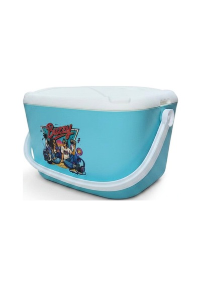 20 Lt Buzzy Retro Buzluk Termos 1179 Cooler Box -398 Açık Mavi