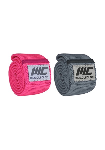 Musclecloth 2'li Active Loop Band Seti Orta-sert Pembe