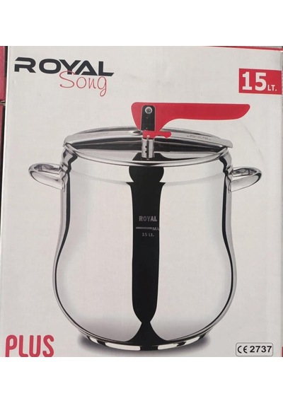 Tr Royal Song Plus 15 Lt. Çelik Düdüklü Tencere Diğer