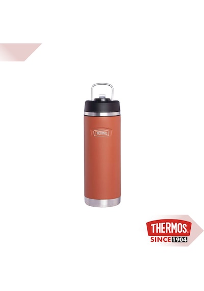 Thermos Icon Serisi Paslanmaz Çelik Pipetli Termos 0.71 L Turuncu