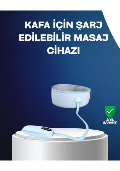 Yumuşak Dokulu Baş Masaj Bandı Günlük Kullanıma Uygun