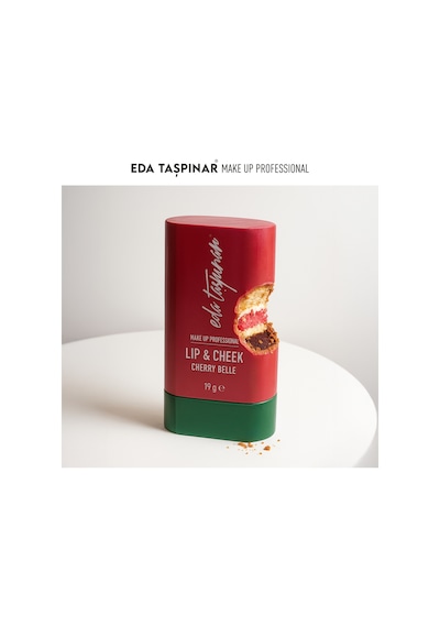 Eda Taşpınar Lip & Cheek Cream Blush Stick Cherry Belle