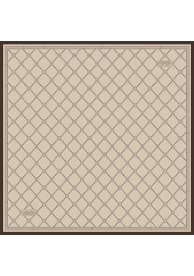 LA BOUTIQUE 1854 Sura İpek - 04 - 90x90 Bej
