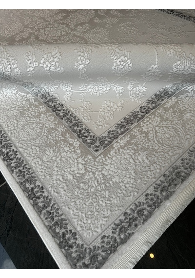Electra Halı Salon, Oturma, Yatak Odası Halısı Desen Kodu 79448-095 Krem-gri