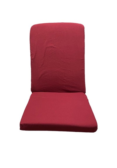 Meditasyon Sandalyesi - Sırt Destekli Yer Minderi - Backjack - Yoga Sandalyesi - Yoga Minderi Kırmızı