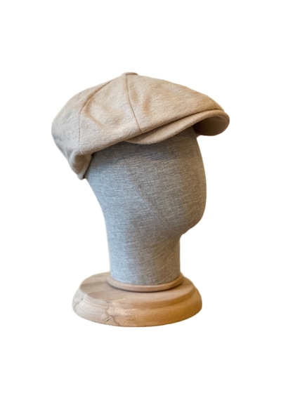 Standart Kışlık Yün Ingiliz Kasket Dökümlü Peaky Blinders Kasket Balıksırtı Kasket Arkası Lastikli Krem 2