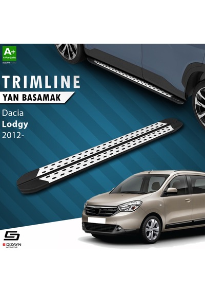 S-dizayn Dacia Lodgy Trimline Gri Yan Basamak 207 Cm 2012 Üzeri