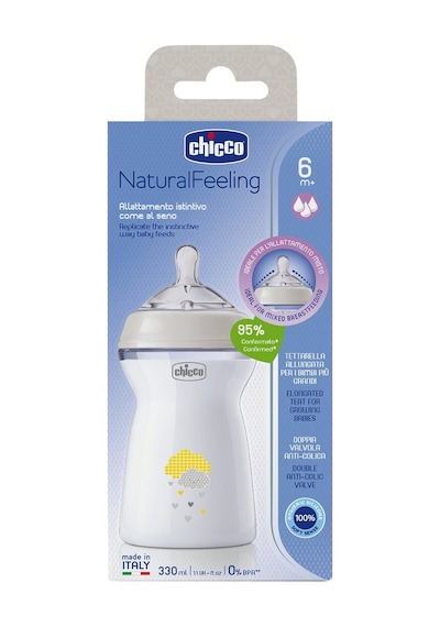 Chicco Naturalfeeling Pp Biberon 6 Ay+ 330 ML 00081335300000 Chicco Naturalfeeling Pp Biberon 6 Ay+ 330 ML 00081335300000