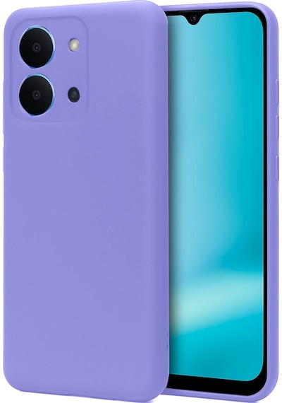Xiaomi Redmi 15c Kılıf Biye Yumuşak Silikon Case Lila