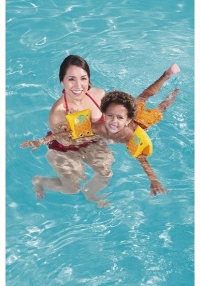 River World 6-12 Yaş Çocuklar İçin Uygun Deniz Kolluğu Meyve Desenli
