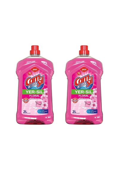 Camsil Yer & Sil Floral 2 Lt 2'li Tekli
