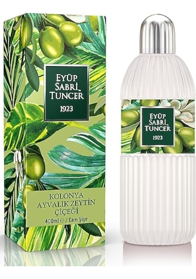 Eyüp Sabri Tuncer Ayvalık Zeytin Çiçeği Kolonyası Cam Şişe 400 ML