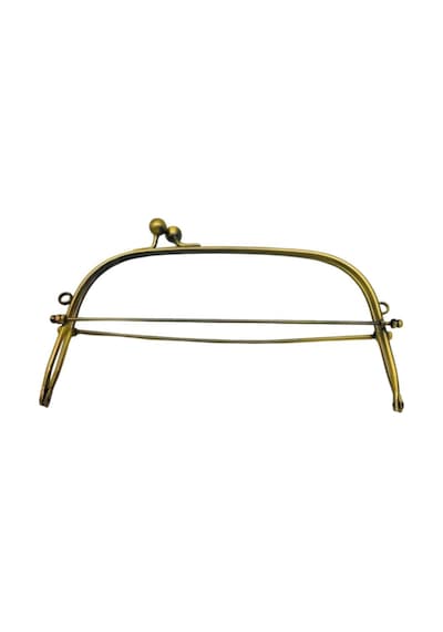Angel Çanta Aksesuar 22 Cm Antik Renk Oval D Model Çanta Klipsi, Çanta Bursu Diğer