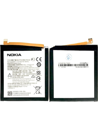 Nokia X6 2018 Batarya Pil - Ta-1099 - 3060 Mah