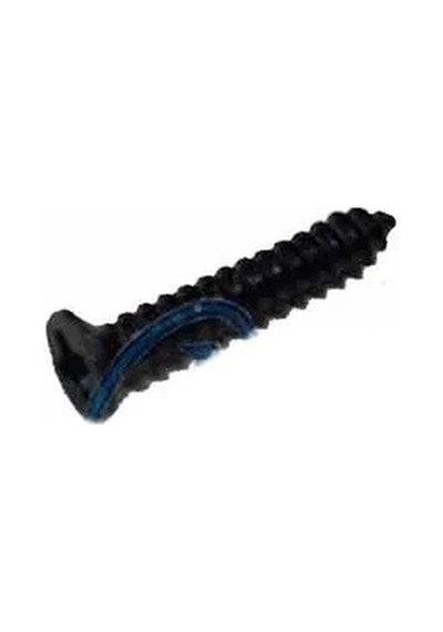 Klips, Menteşe, Ayak, Ağaç, Sunta Vidası 2,2x13 Mm - Siyah 100 Adet Çok Renkli