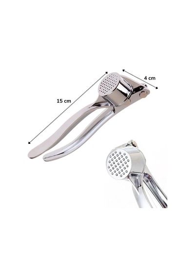 Ergonomik Paslanmaz Çelik Sarımsak Ezici Pense 14,5 Cm Çok renkli