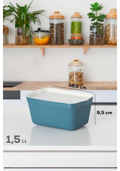 Porsima 1037 6'lı Çok Amaçlı Erzak Bakliyat Saklama Kabı 1,5 L Çok Renkli Porsima 1037 6'lı Çok Amaçlı Erzak Bakliyat Saklama Kabı 1,5 L Çok Renkli