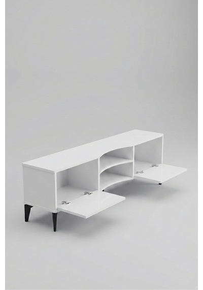 Storeşahin Vera Tv Sehpası Suntalam Beyaz 160x35 Cm Shn0720