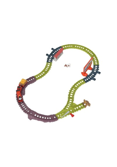 Hgy82 Thomas Ve Arkadaşları - Tren Seti Sür-bırak Çok Renkli