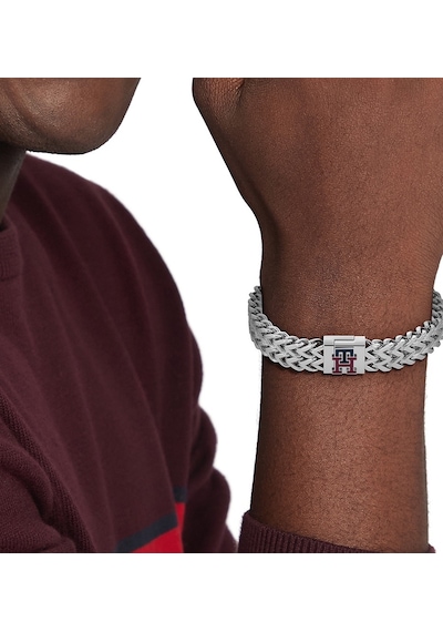Tommy Hilfiger Thj2790462 Erkek Bileklik Metalik Gri