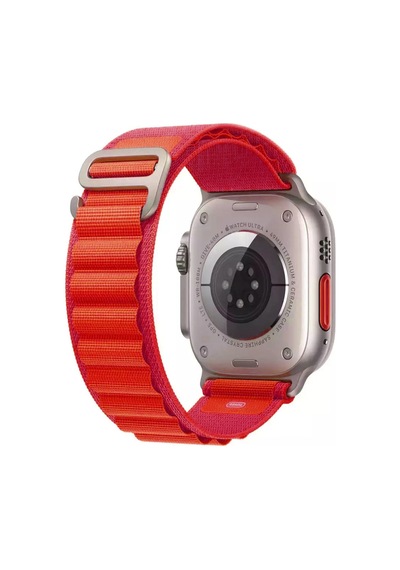 Forzacase Apple Uyumlu  Watch Se 3 40mm Kancalı Kumaş Kordon Kayış - Fc268