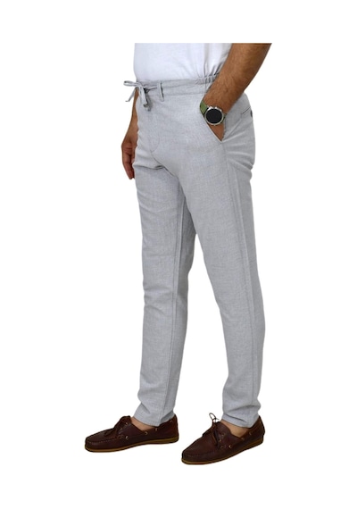 Erkek Jogger Silim Fit Kumaş Pantolon P1005 Bgl-st04503 A.Gri