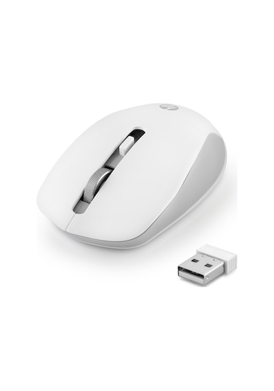 Sessiz Kablosuz Mouse Optik 800/1600 Dpi - Beyaz S1000b